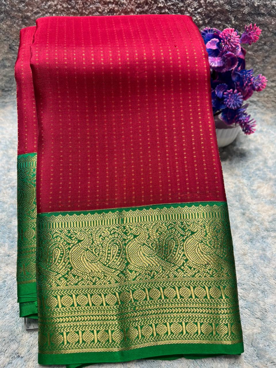 Kanchi Mix Silk Saree