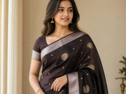 Kanchi Mix Silk Saree