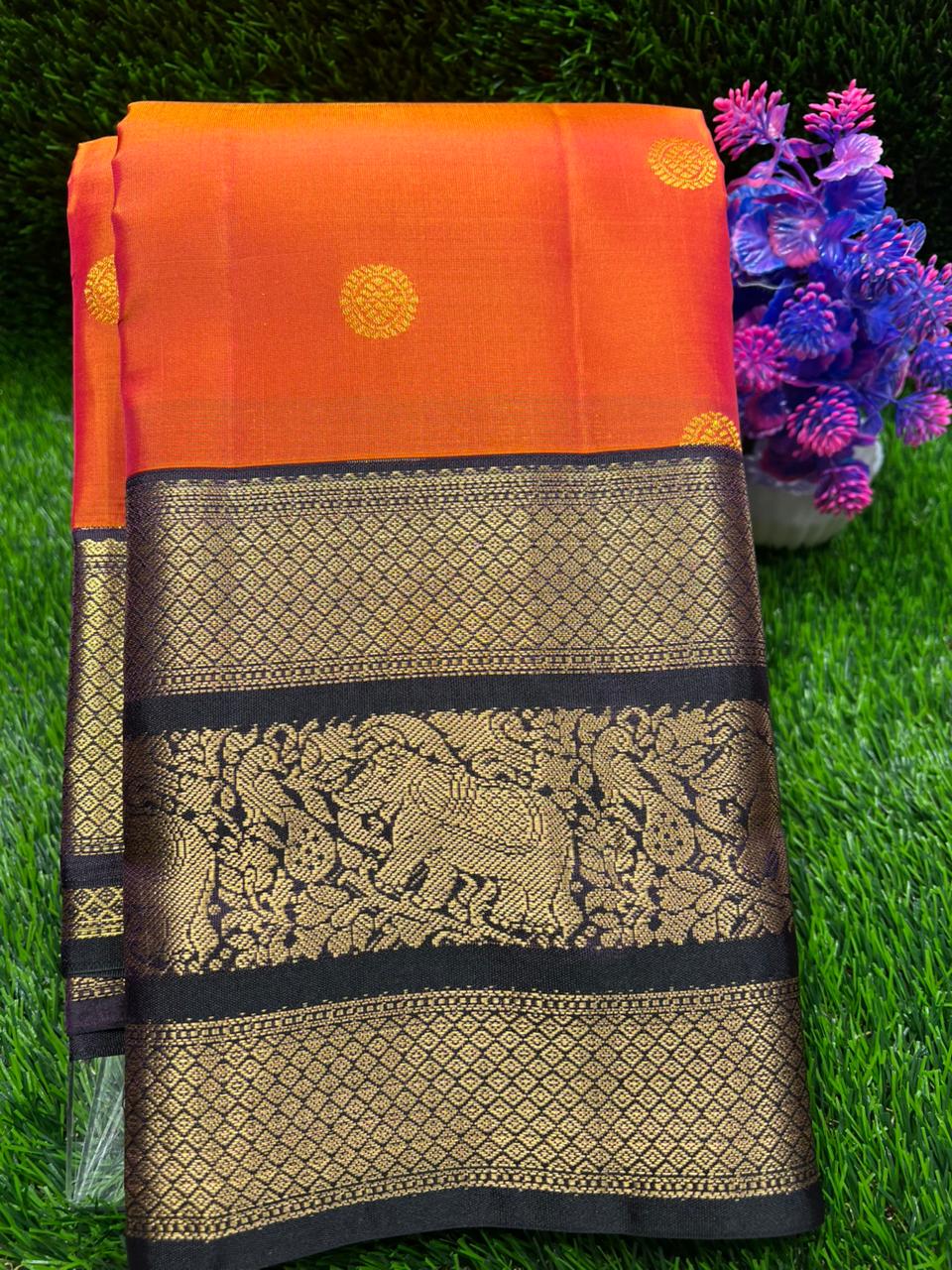 Kanchi Mix Silk Saree