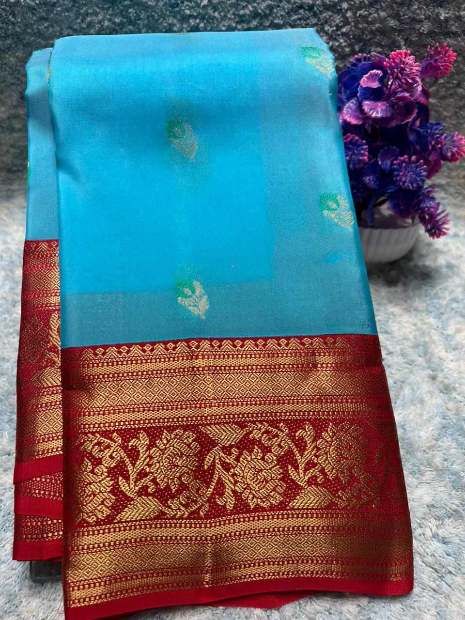 Kanchi Mix Silk Saree