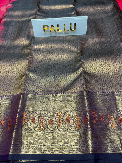 Kanchi Mix Silk Saree