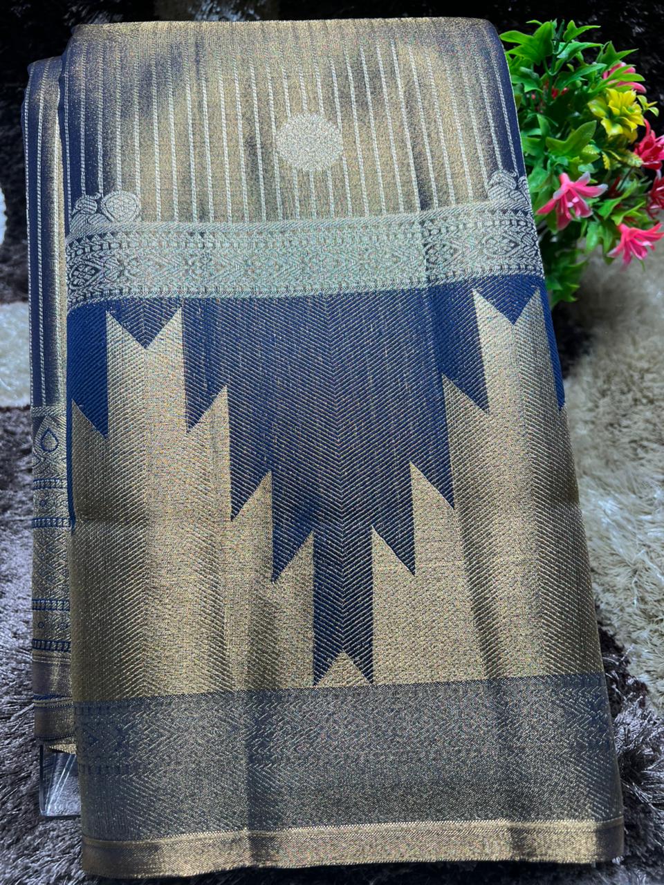 Kanchi Mix Silk Saree