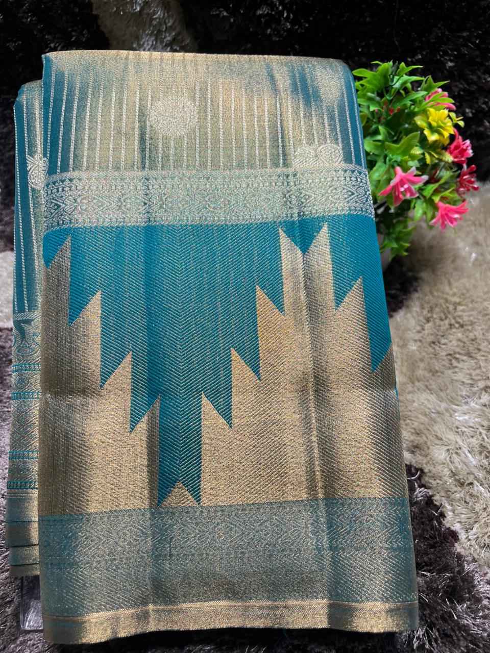 Kanchi Mix Silk Saree