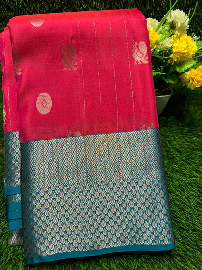 Kanchi Mix Silk Saree
