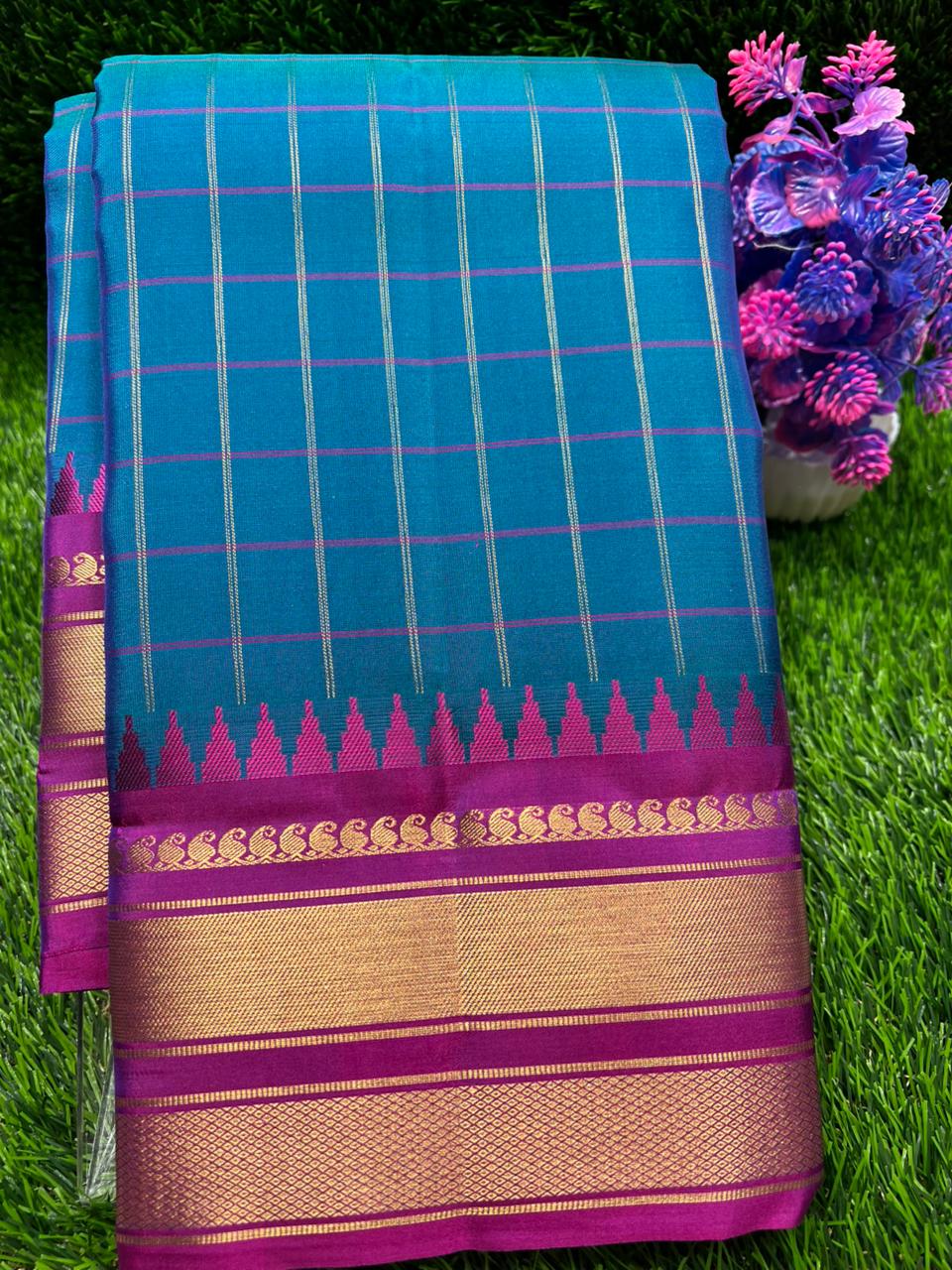 Kanchi Mix Silk Saree
