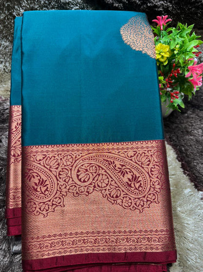 Kanchi Mix Silk Saree