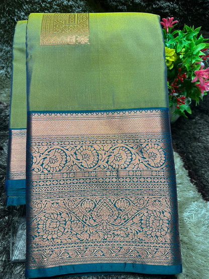 Kanchi Mix Silk Saree
