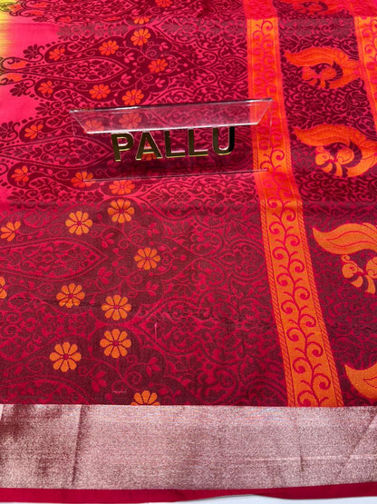 Kanchi Mix Silk Saree