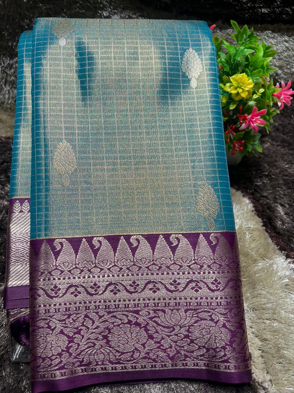 Kanchi Mix Silk Saree