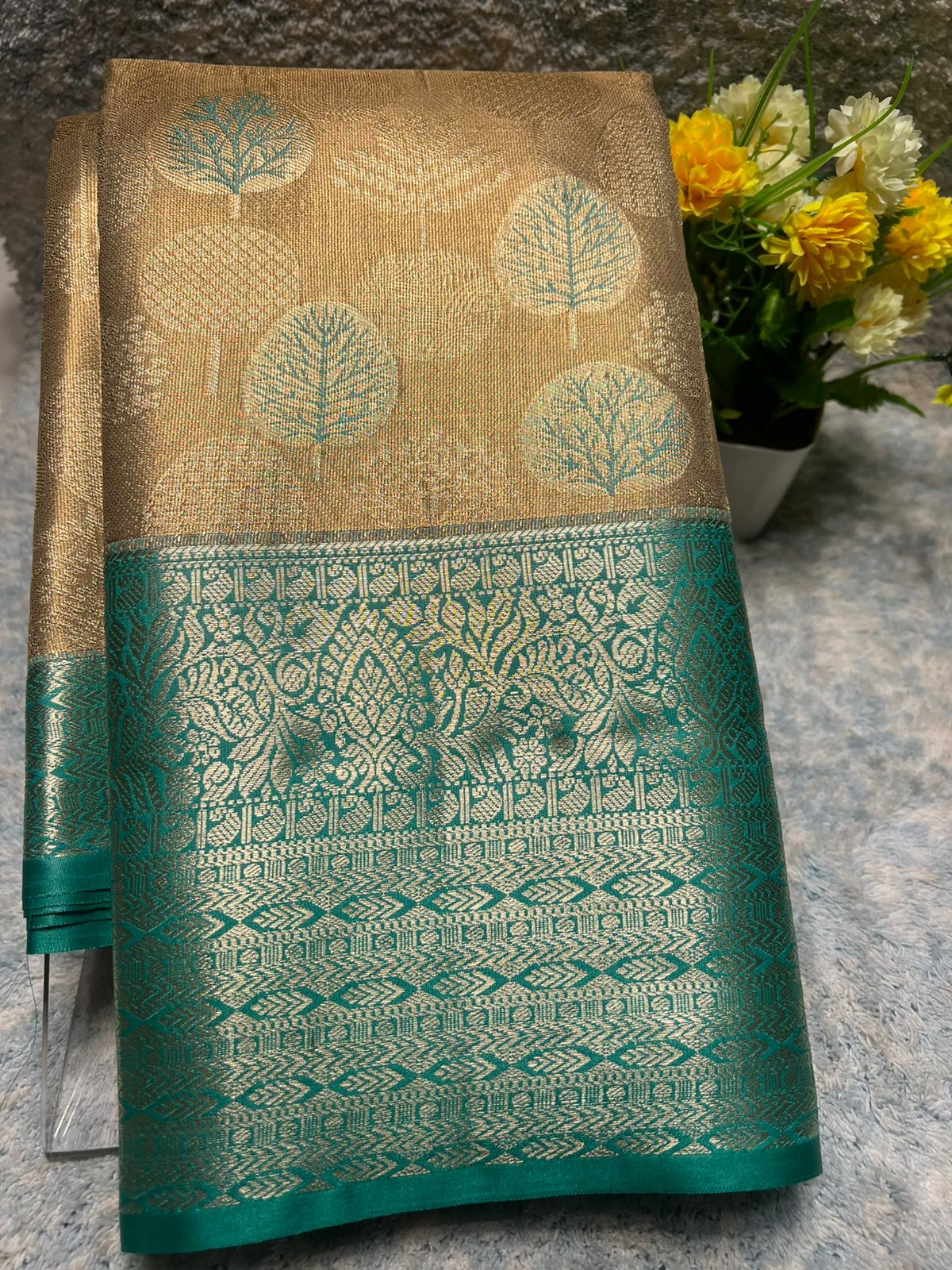 Kanchi Mix Silk Saree