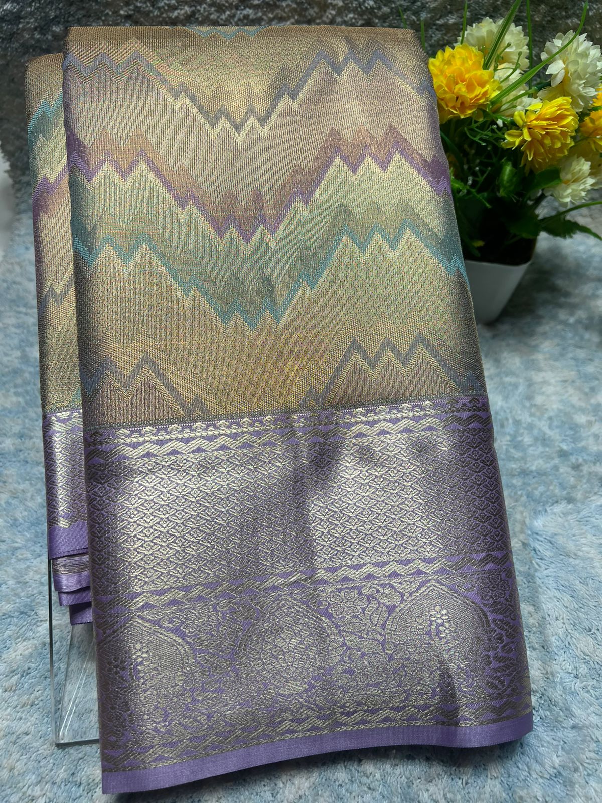 Kanchi Mix Silk Saree