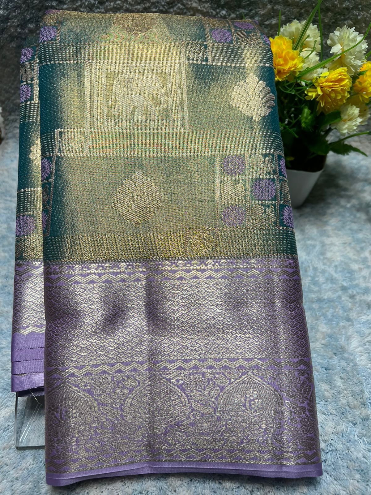 Kanchi Mix Silk Saree