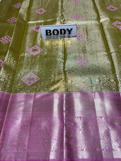 Kanchi Mix Silk Saree