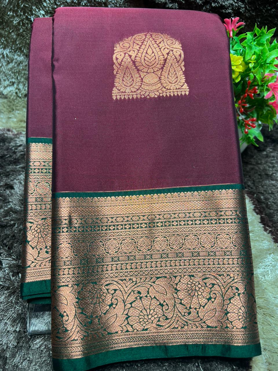 Kanchi Mix Silk Saree