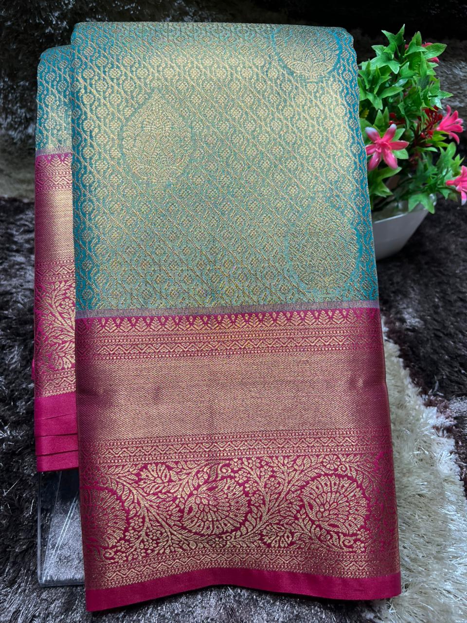 Kanchi Mix Silk Saree