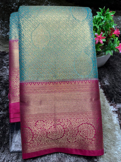 Kanchi Mix Silk Saree