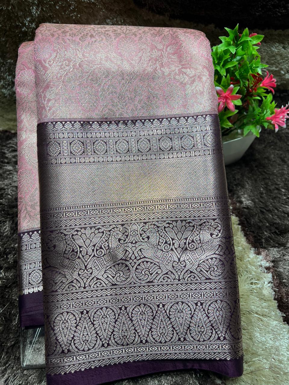 Kanchi Mix Silk Saree