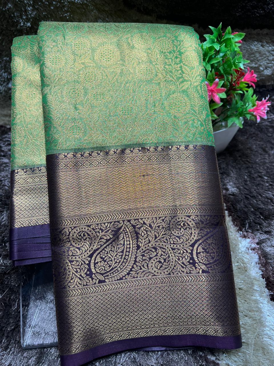 Kanchi Mix Silk Saree