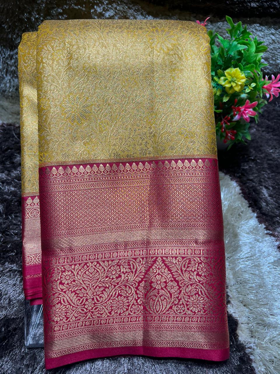 Kanchi Mix Silk Saree