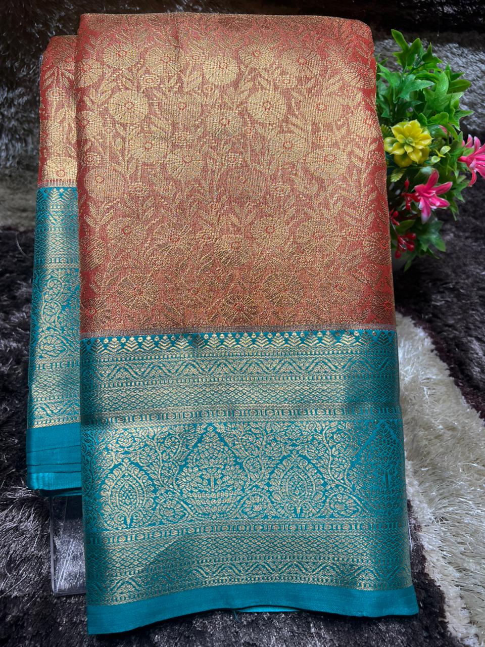 Kanchi Mix Silk Saree
