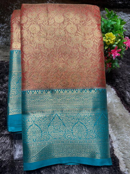 Kanchi Mix Silk Saree
