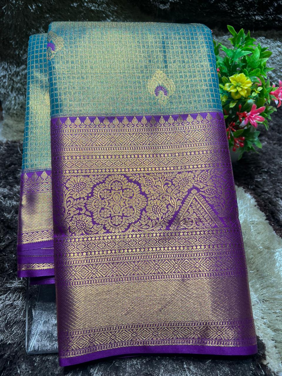 Kanchi Mix Silk Saree