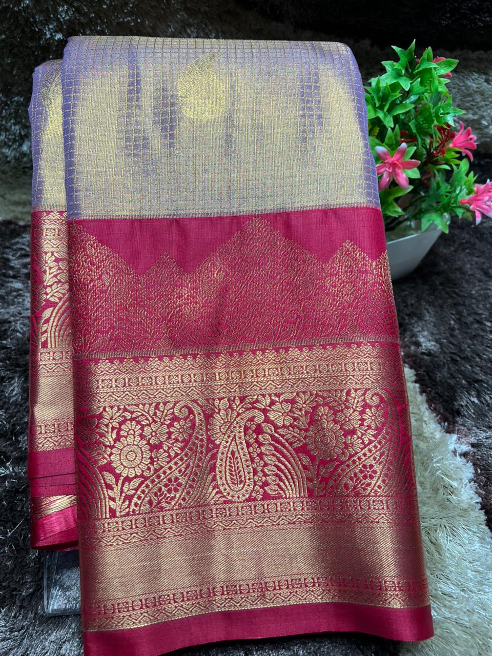 Kanchi Mix Silk Saree