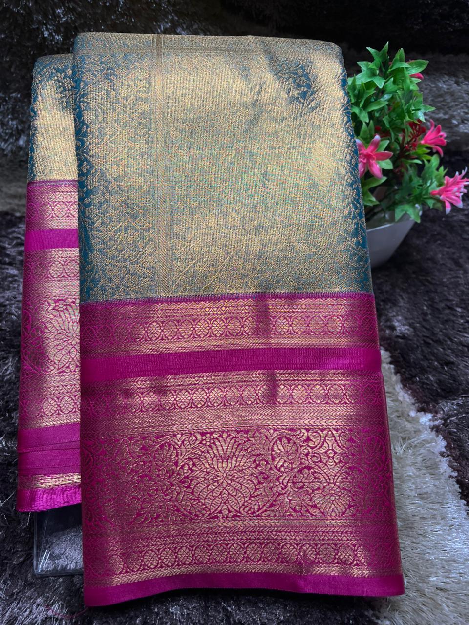 Kanchi Mix Silk Saree