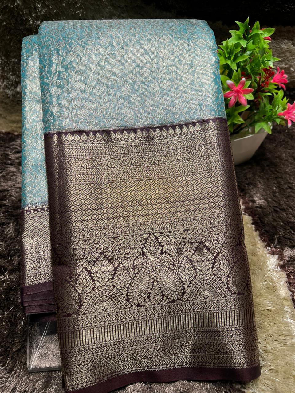 Kanchi Mix Silk Saree