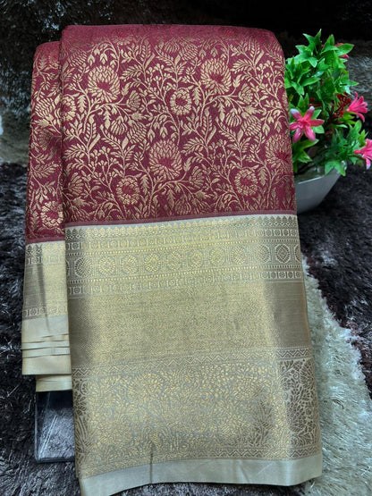 Kanchi Mix Silk Saree