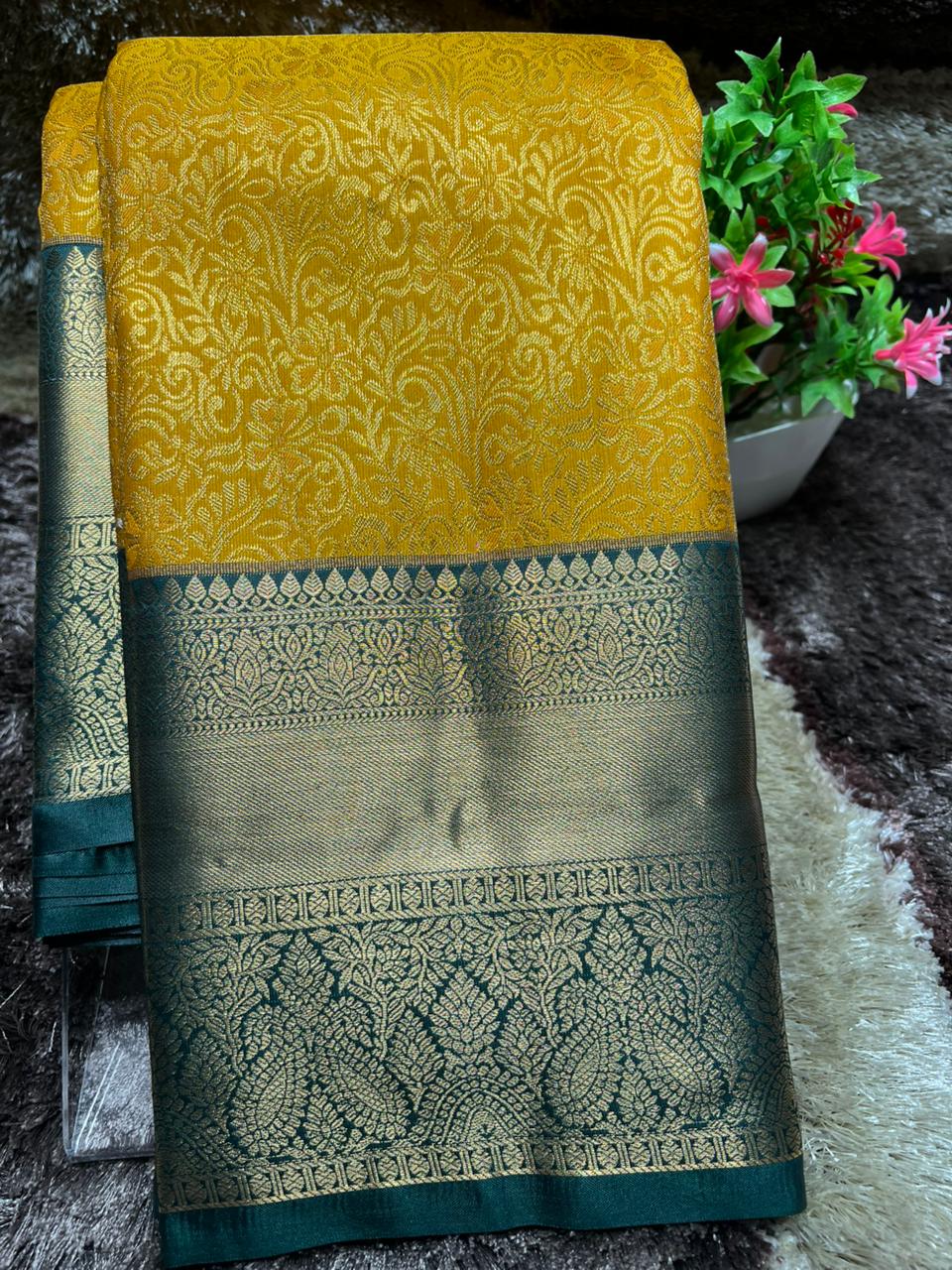 Kanchi Mix Silk Saree