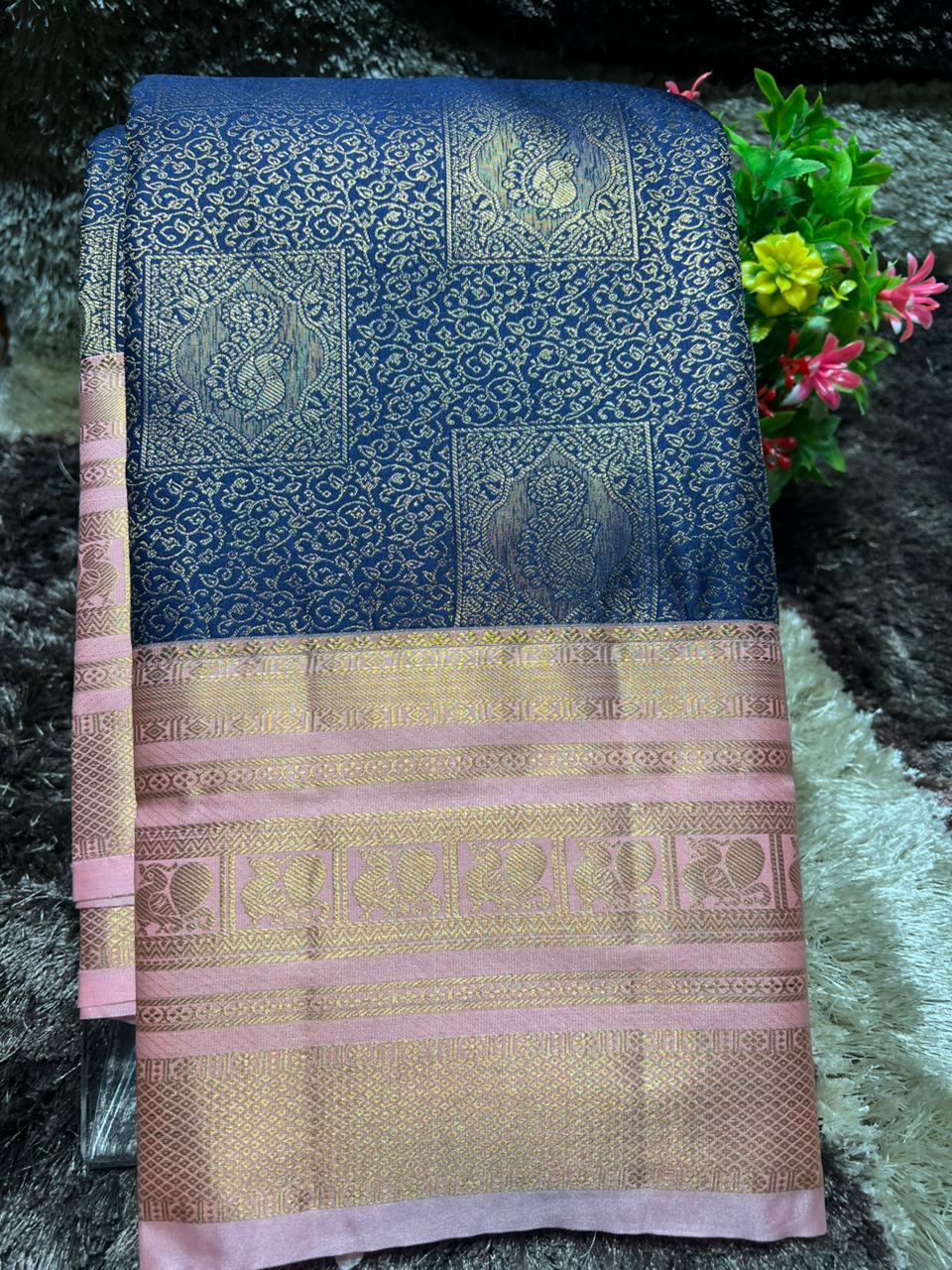 Kanchi Mix Silk Saree