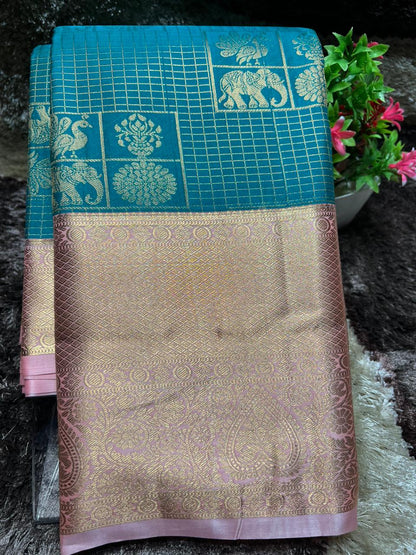 Kanchi Mix Silk Saree