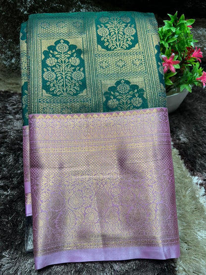 Kanchi Mix Silk Saree