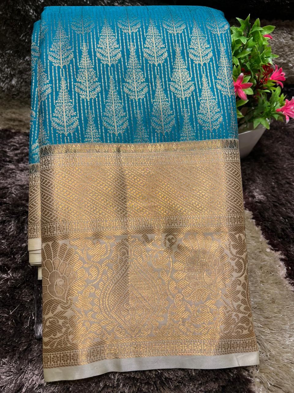 Kanchi Mix Silk Saree
