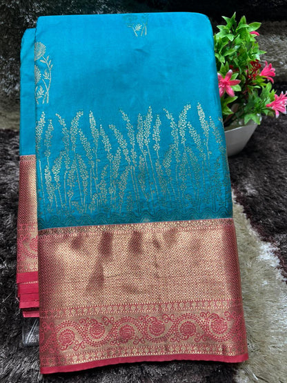 Kanchi Mix Silk Saree
