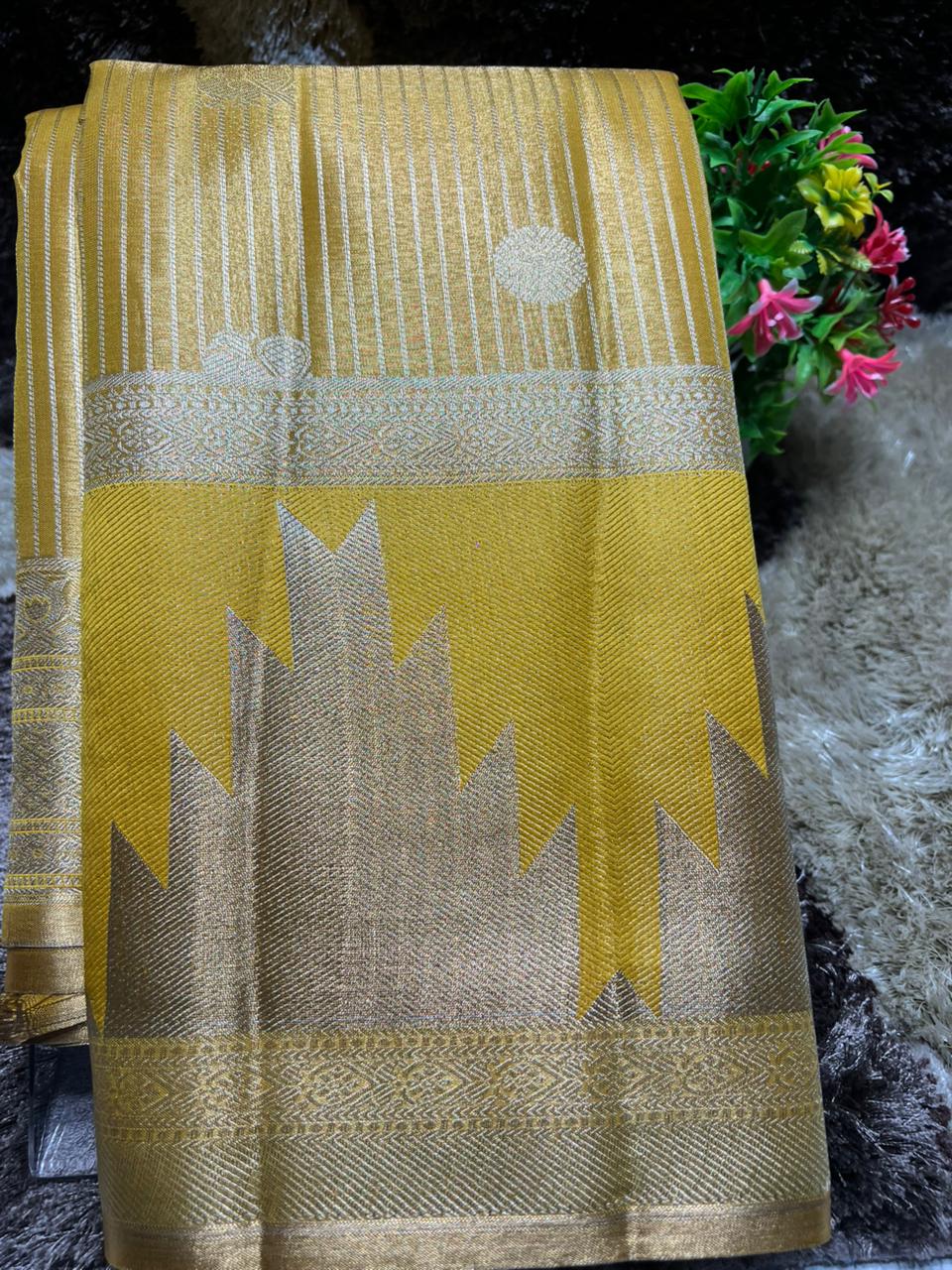 Kanchi Mix Silk Saree
