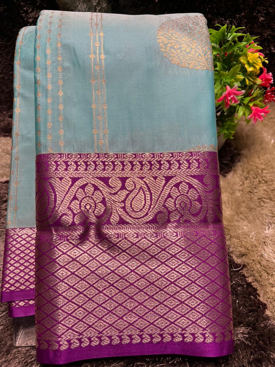 Kanchi Mix Silk Saree
