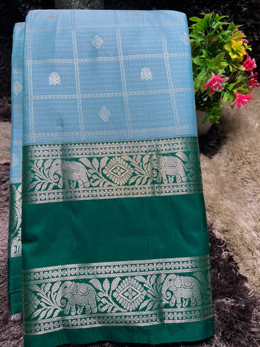 Kanchi Mix Silk Saree