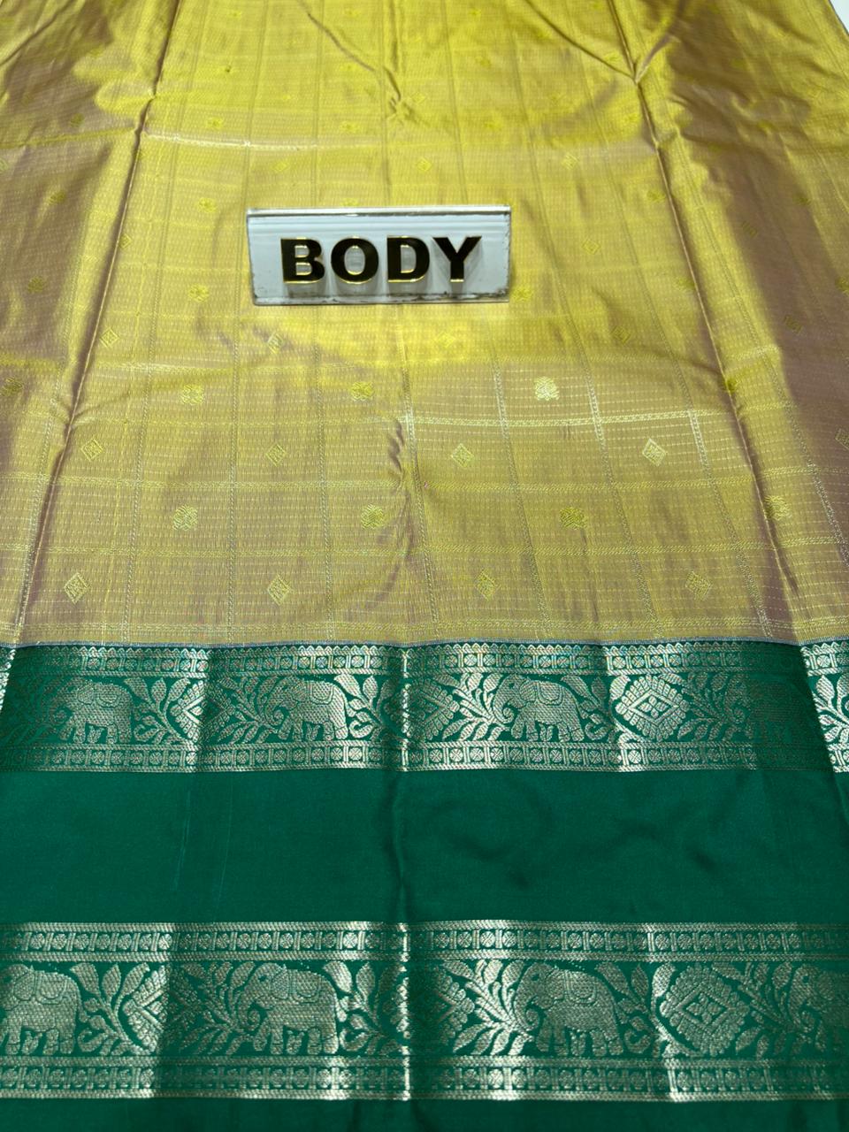 Kanchi Mix Silk Saree