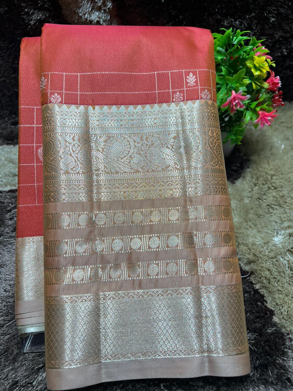 Kanchi Mix Silk Saree