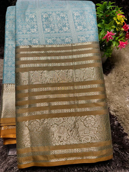 Kanchi Mix Silk Saree