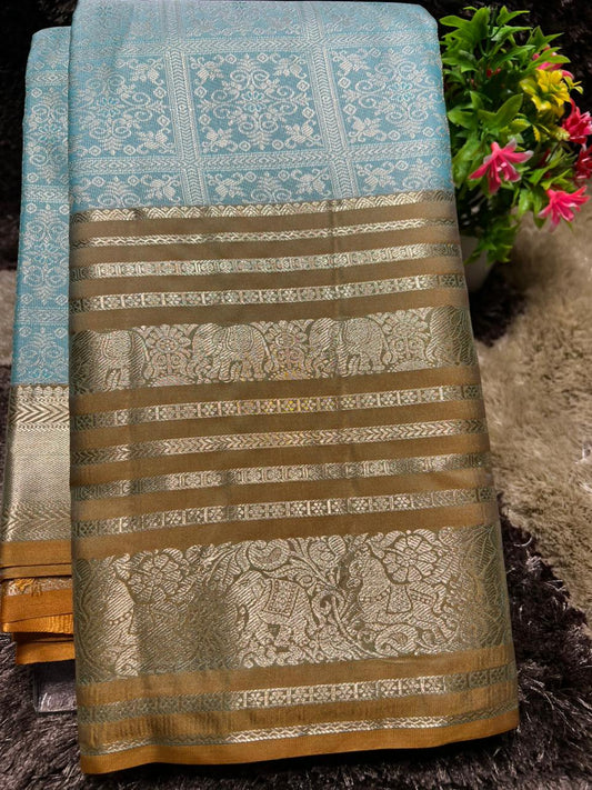 Kanchi Mix Silk Saree