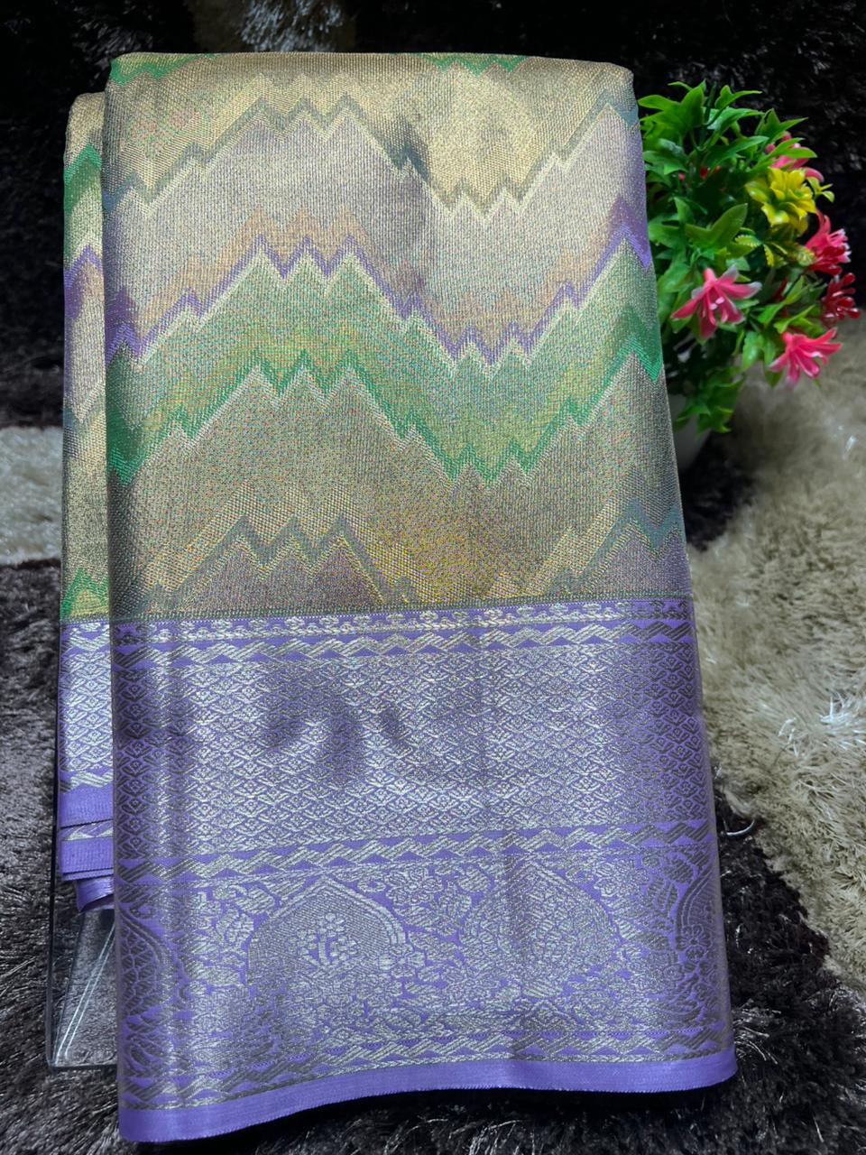 Kanchi Mix Silk Saree