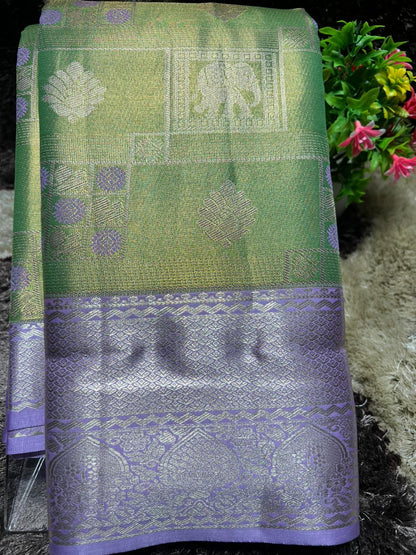 Kanchi Mix Silk Saree