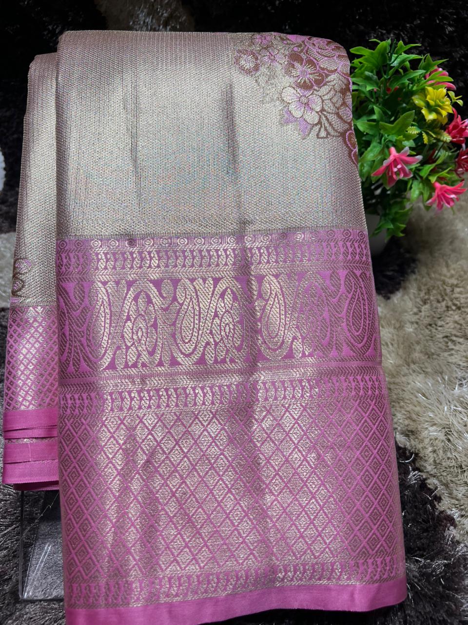 Kanchi Mix Silk Saree