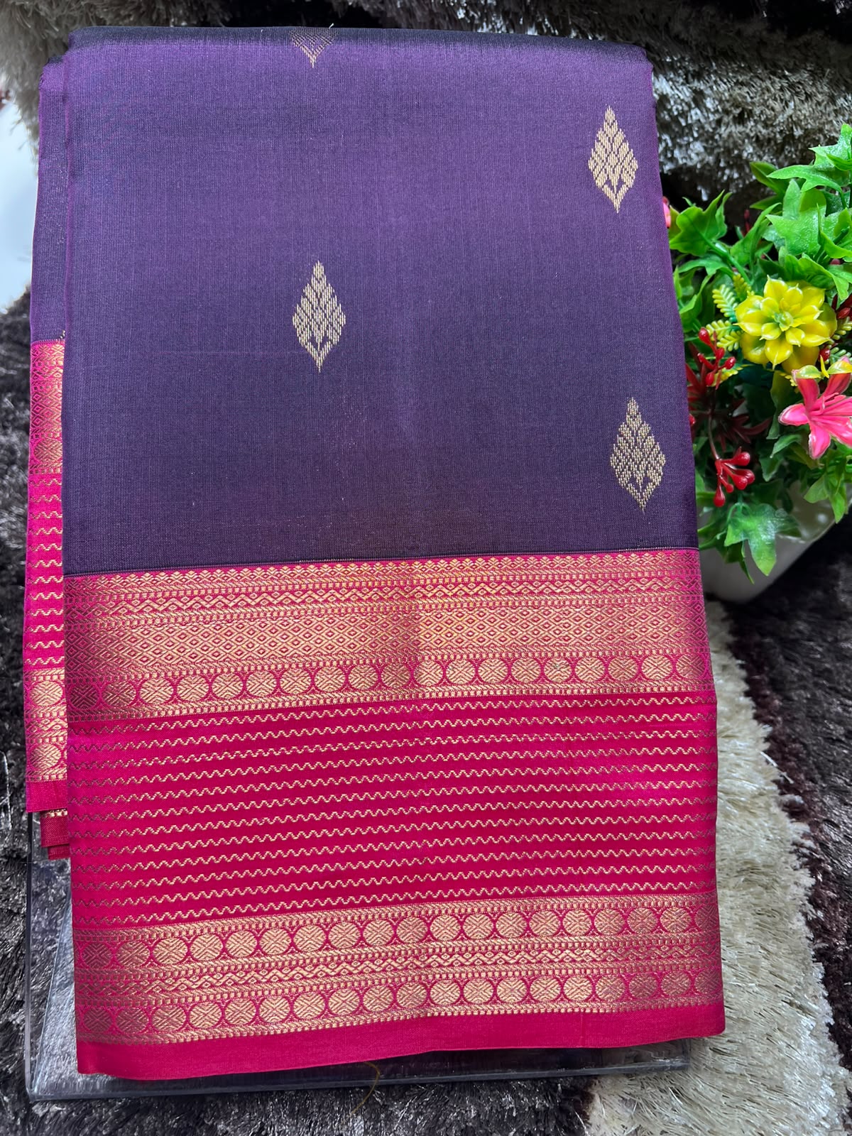 Kanchi Mix Silk Saree