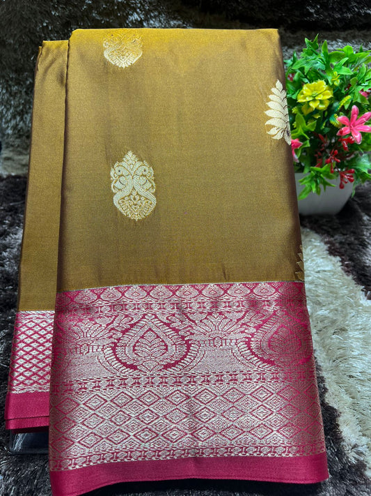 Kanchi Mix Silk Saree