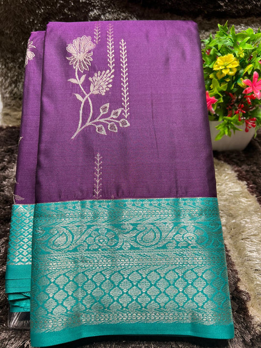 Kanchi Mix Silk Saree
