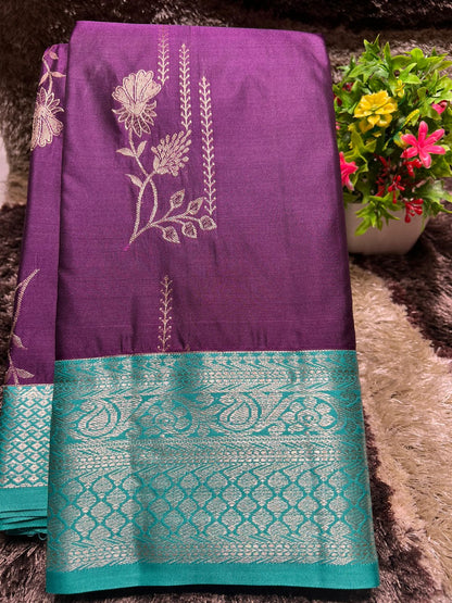 Kanchi Mix Silk Saree